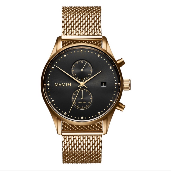 MVMT Voyager Eclipse Gold 42mm watch - Picture 1 of 9